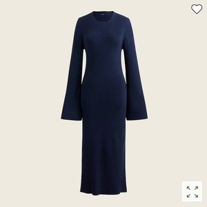 Jcrew Knit Ribbed Sweater Dress